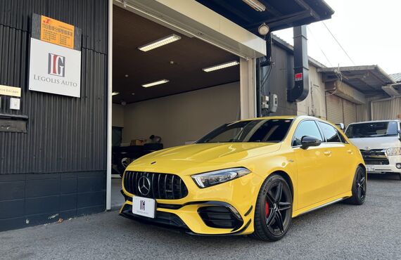 メルセデスベンツ A45にドラレコ取り付け！